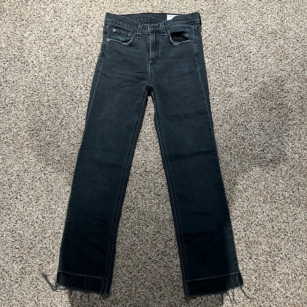 Black rag and bone jeans